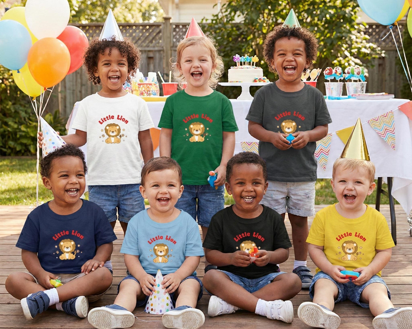 Little Lion Baby Tee | Cartoon Lion, Soft Cotton Shirt