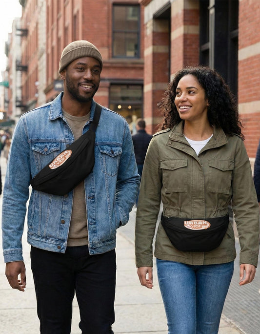 Urban Vibe Fanny Pack | Polyester Waist Bag, Travel Light