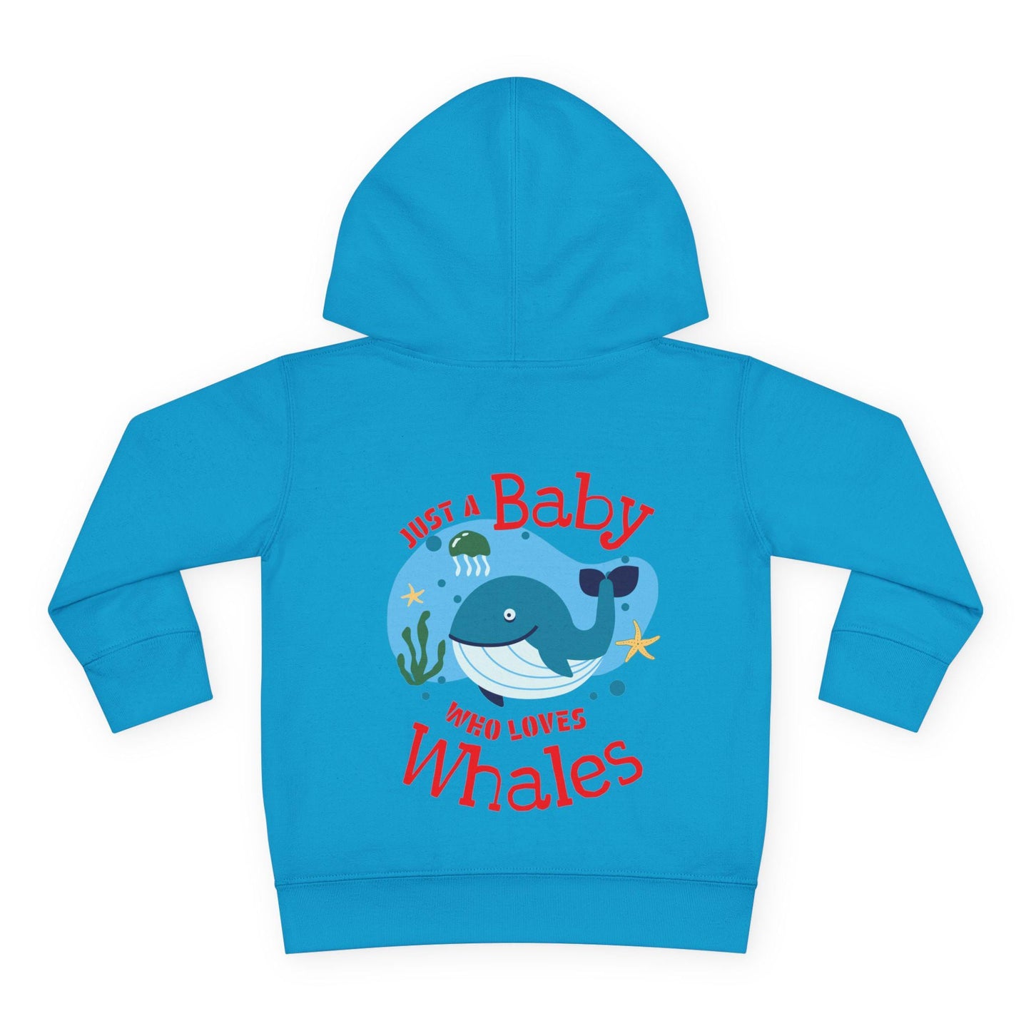 Whale Lover Toddler Hoodie | Unisex Fleece Pullover