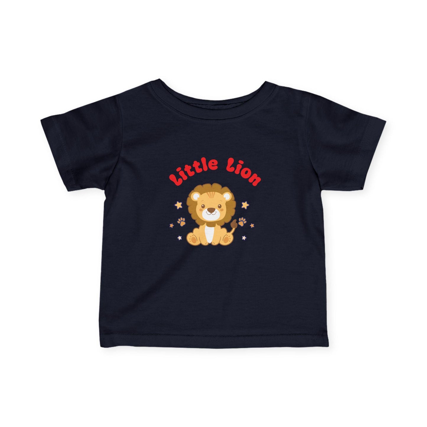 Little Lion graphic Infant Tee | Cute Baby Lion illustration