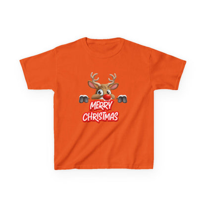 Kids Christmas Reindeer T-Shirt | Rudolph Holiday Tee