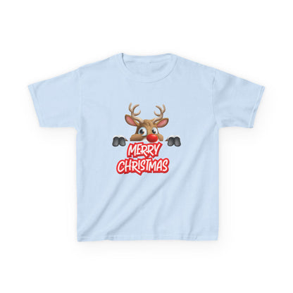 Kids Christmas Reindeer T-Shirt | Rudolph Holiday Tee