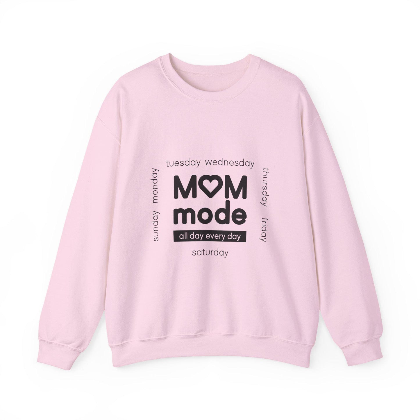 Mom Mode Crewneck Sweatshirt | Everyday Mom Life Shirt