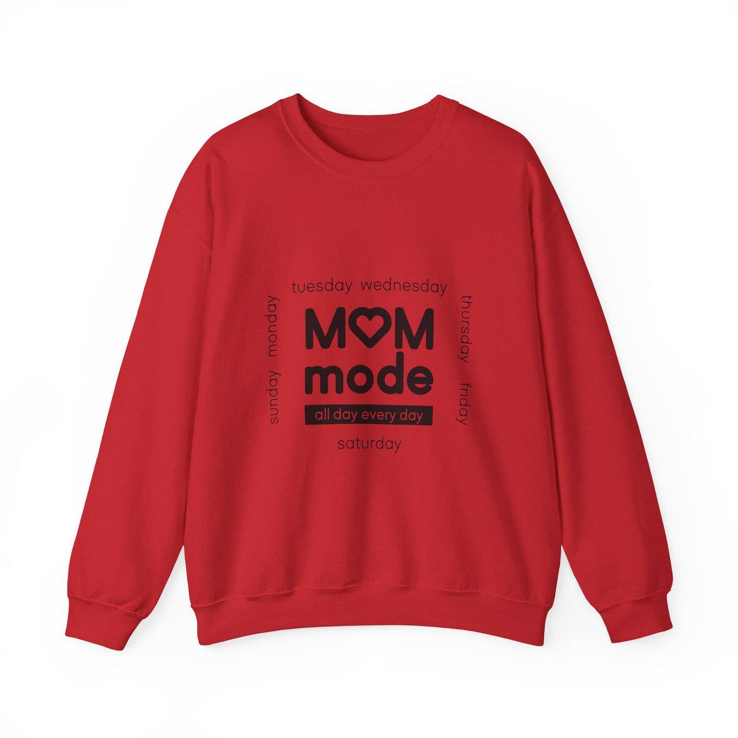 Mom Mode Crewneck Sweatshirt | Everyday Mom Life Shirt