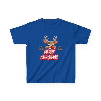 Kids Christmas Reindeer T-Shirt | Rudolph Holiday Tee