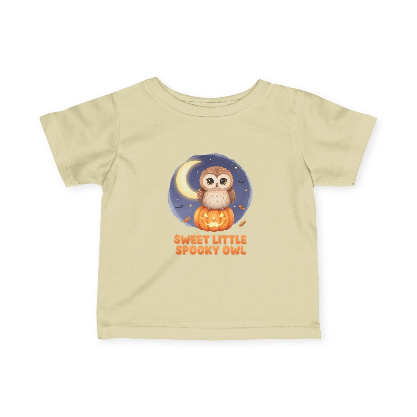 Halloween Baby Tee: Spooky Owl Infant Shirt, Fall Outfit