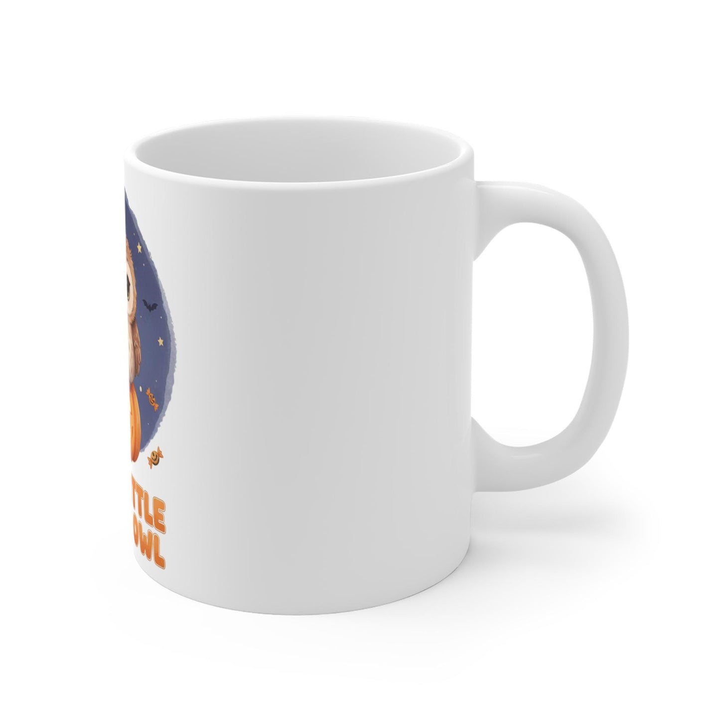 Halloween Owl Mug: Spooky Fall Ceramic Drinkware