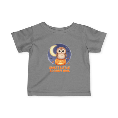 Halloween Baby Tee: Spooky Owl Infant Shirt, Fall Outfit