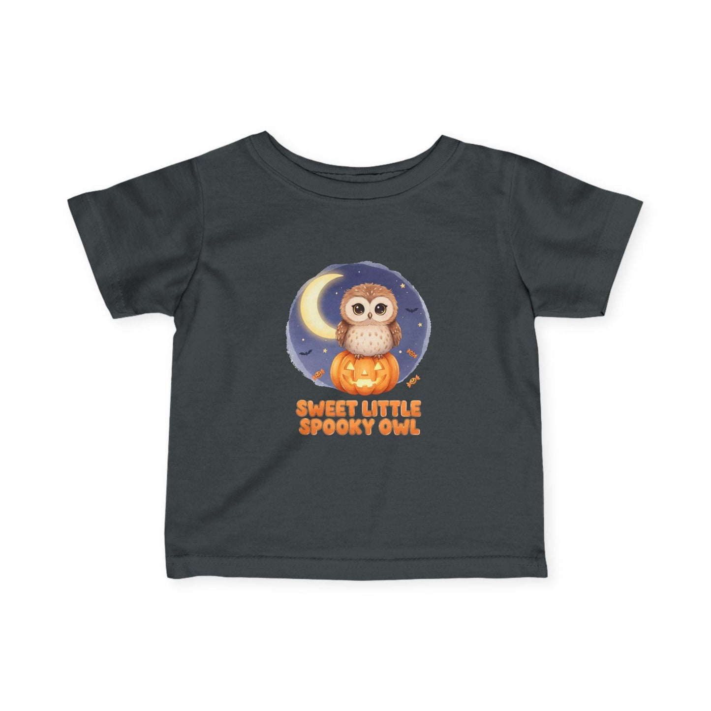 Halloween Baby Tee: Spooky Owl Infant Shirt, Fall Outfit