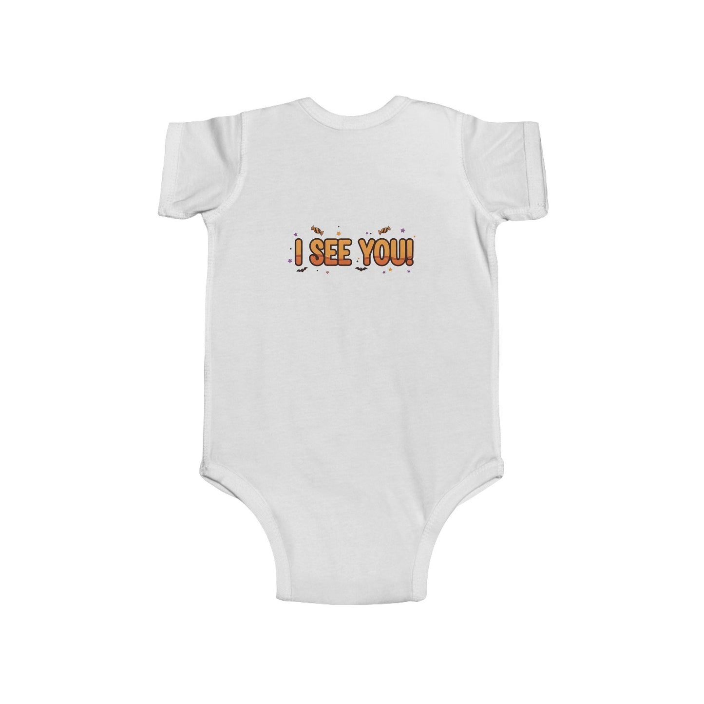 Adorable Baby Halloween Bodysuit – My First Boo, Ghost & Pumpkin Design