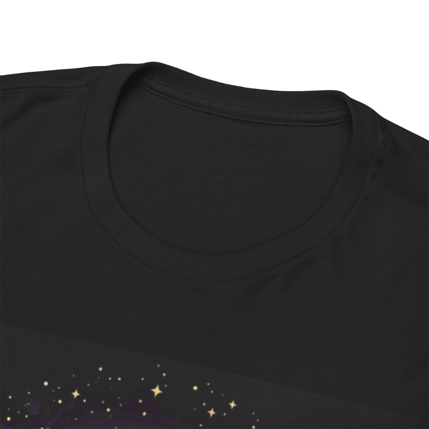 Magic Night Cat T-Shirt: Halloween Spooky Season Unisex Tee