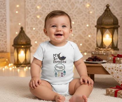 My 1st Ramadan baby bodysuit | Ramadan Mubarak onesie