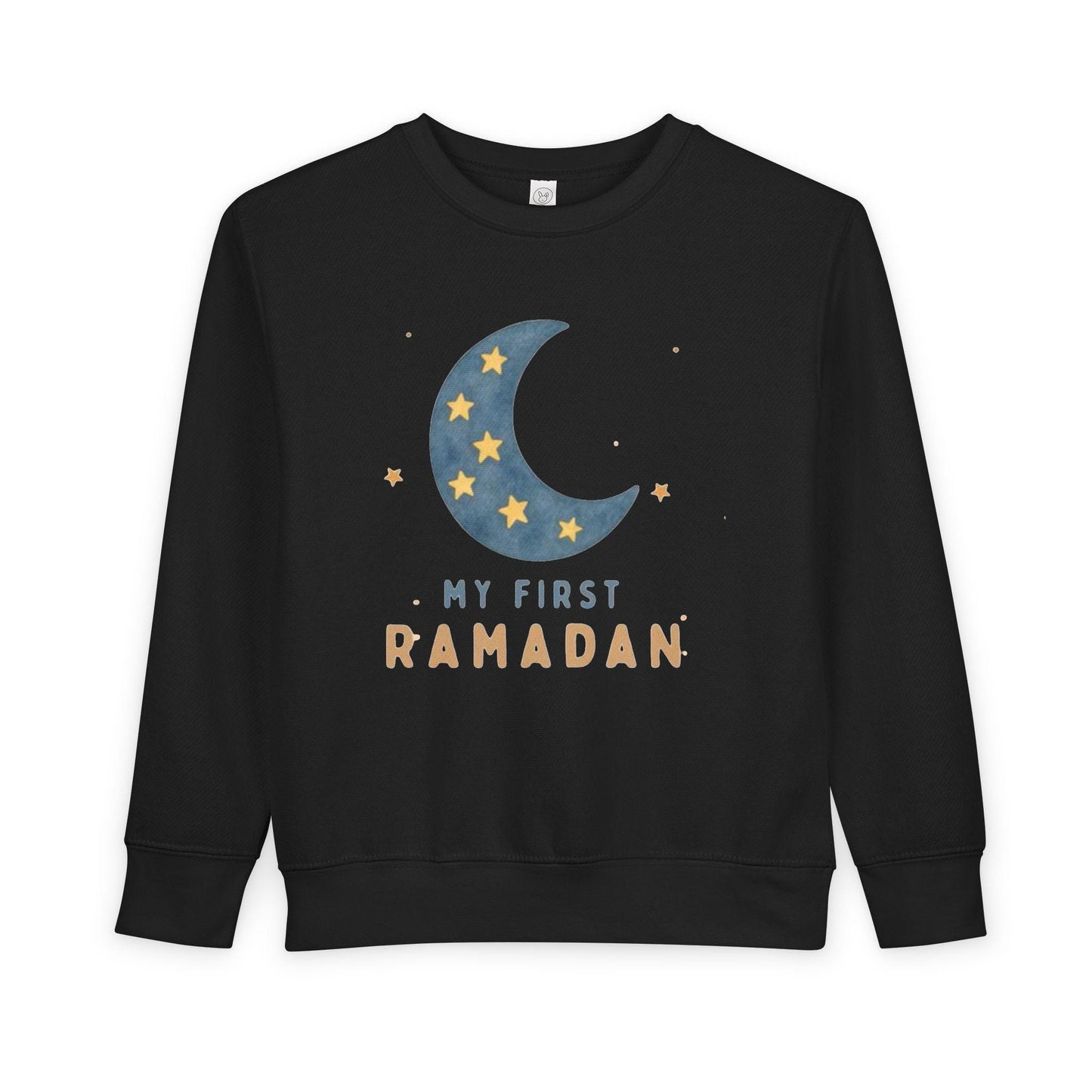 My First Ramadan toddler sweatshirt | Crescent Moon Stars Kids Ramadan Shirt