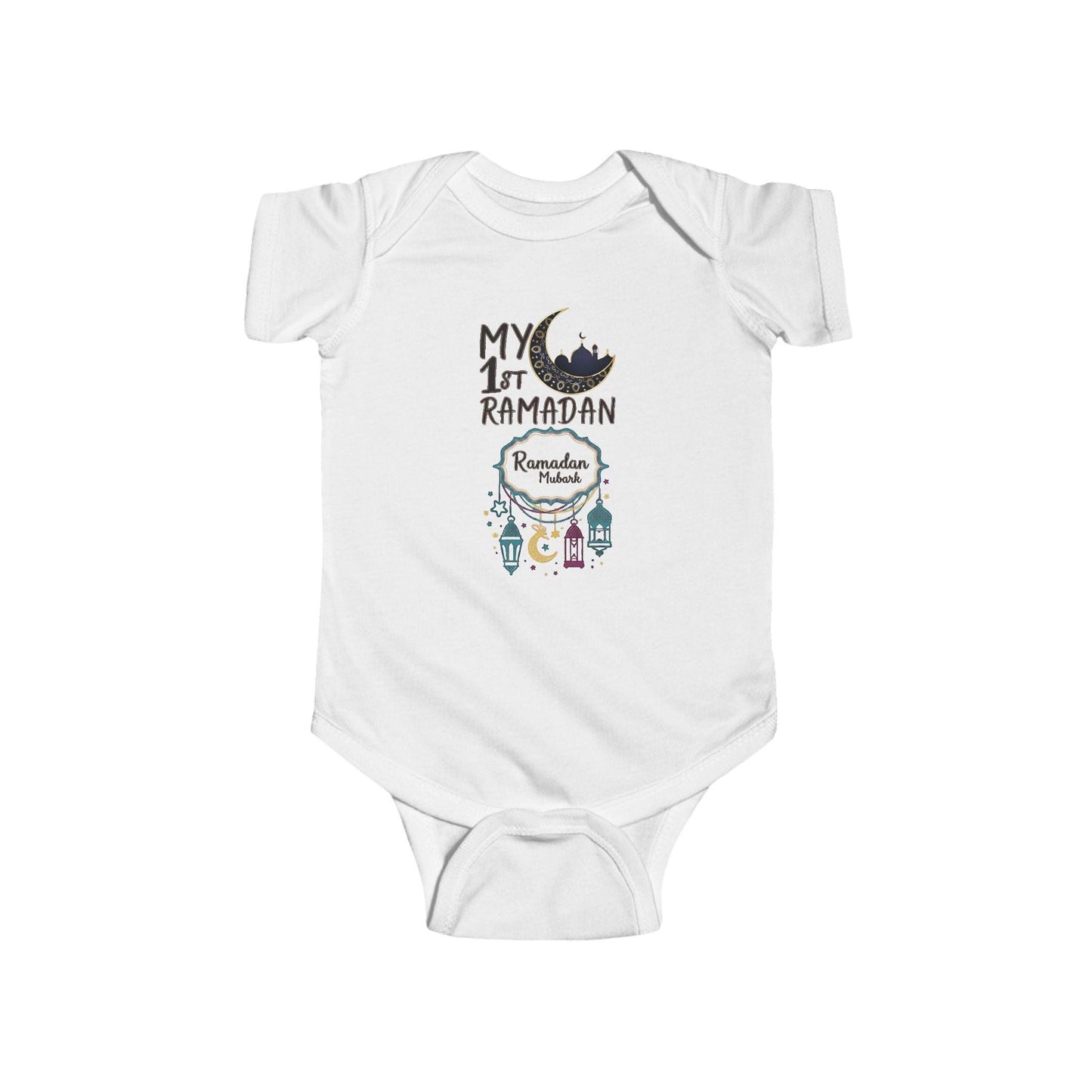 My 1st Ramadan baby bodysuit | Ramadan Mubarak onesie