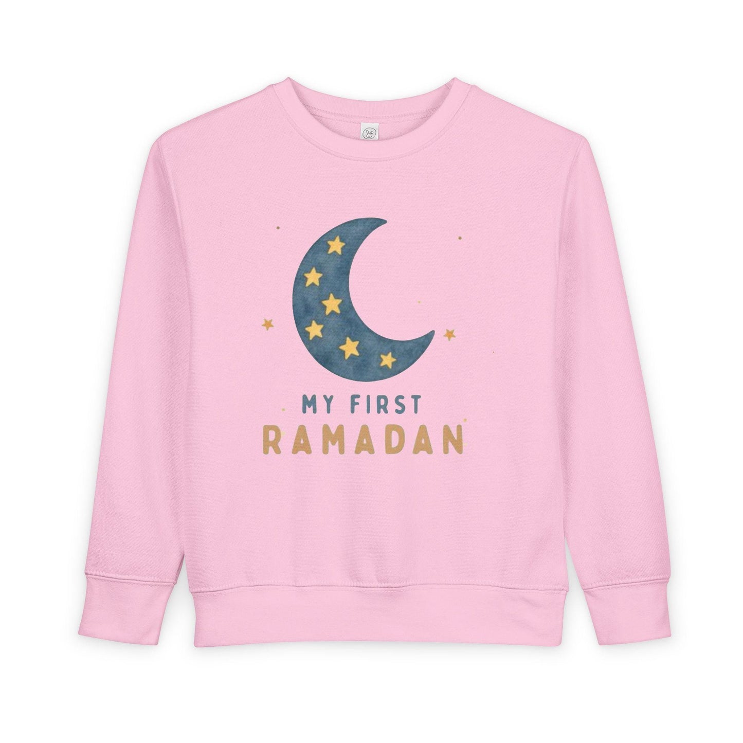 My First Ramadan toddler sweatshirt | Crescent Moon Stars Kids Ramadan Shirt