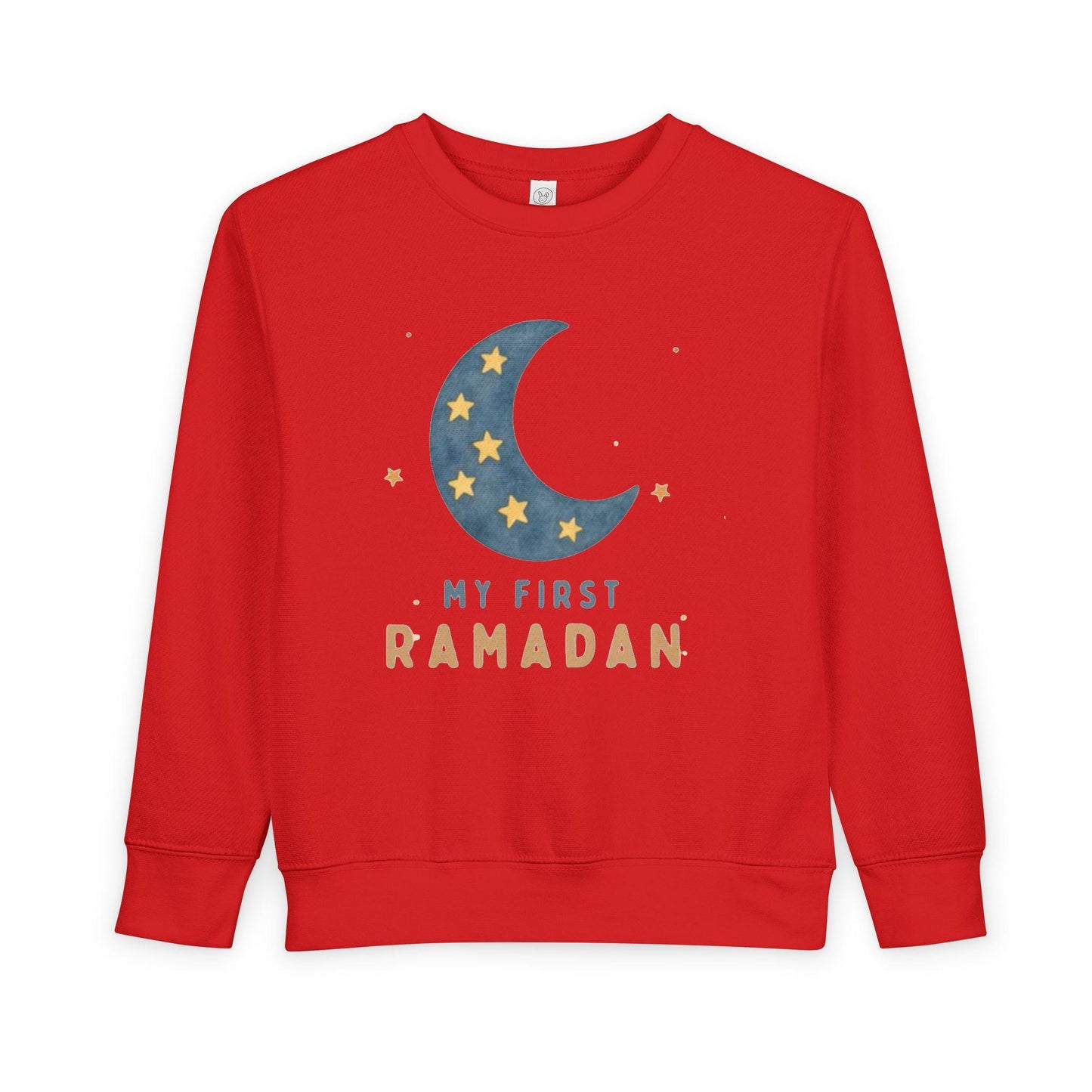 My First Ramadan toddler sweatshirt | Crescent Moon Stars Kids Ramadan Shirt