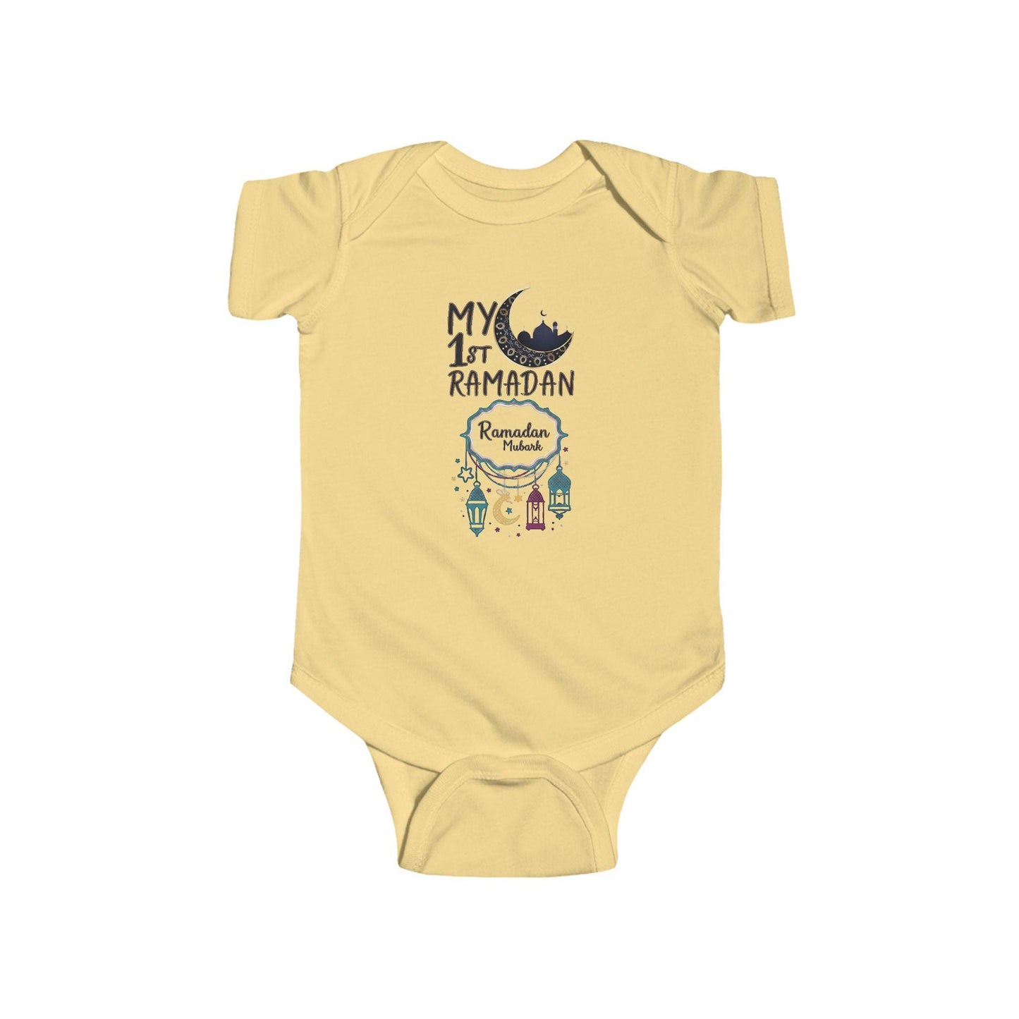 My 1st Ramadan baby bodysuit | Ramadan Mubarak onesie