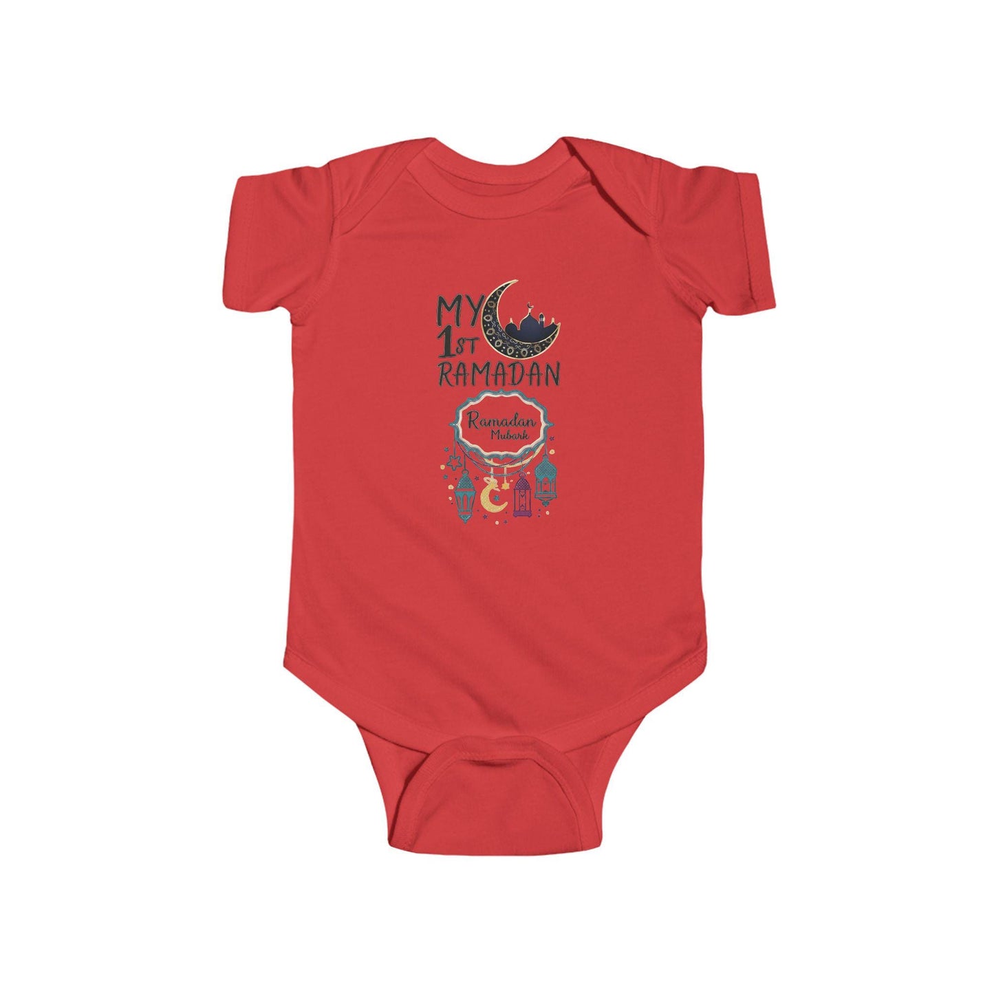 My 1st Ramadan baby bodysuit | Ramadan Mubarak onesie