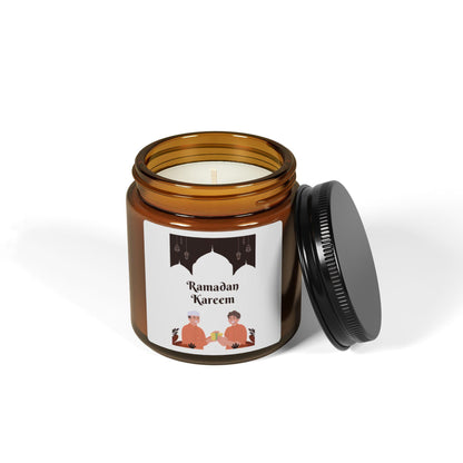 Ramadan Kareem Illustration Candle | Amber Jar Soy Candle