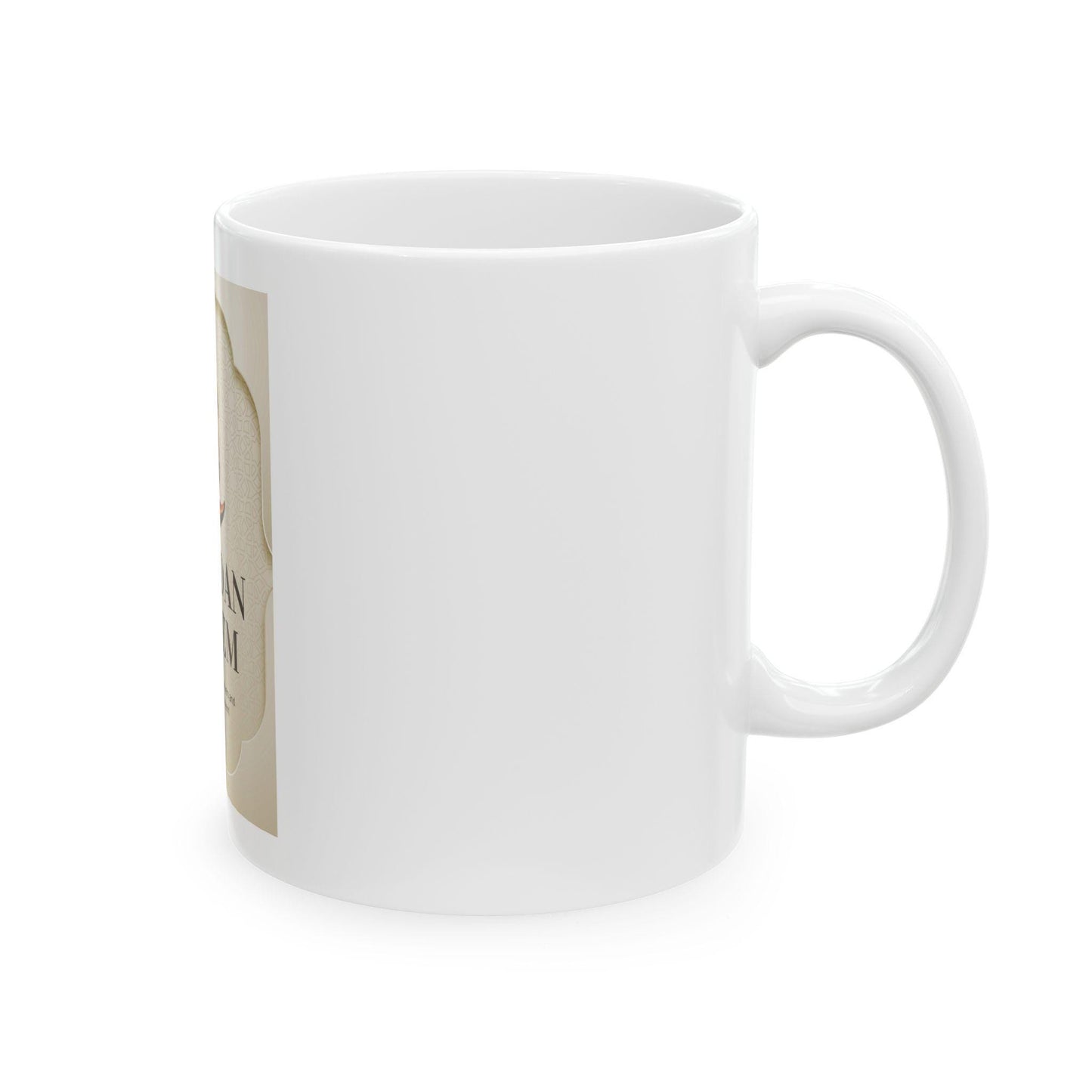 Ramadan Kareem Crescent Lantern Mug | Ceramic Coffee Tea Cup