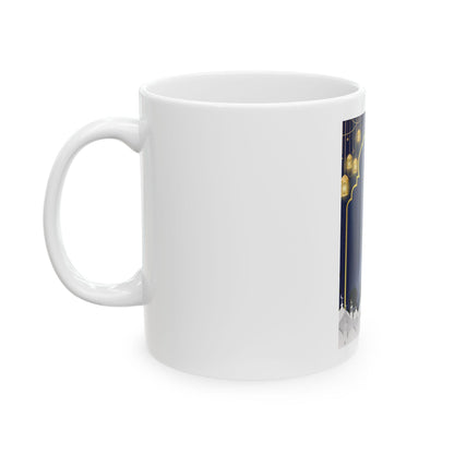 Ramadan Crescent Mosque Mug | Islamic Night Lanterns Ceramic Mug