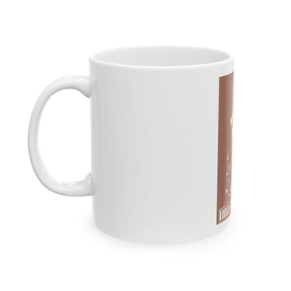 Ramadan Kareem Mosque Illustration Mug | Ceramic Coffee Cup
