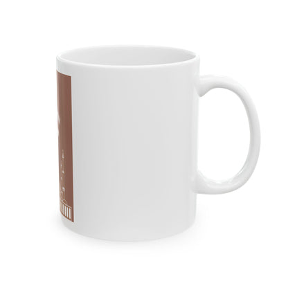 Ramadan Kareem Mosque Illustration Mug | Ceramic Coffee Cup