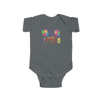 First Holi Color Splash Infant Bodysuit | Baby Holi Outfit
