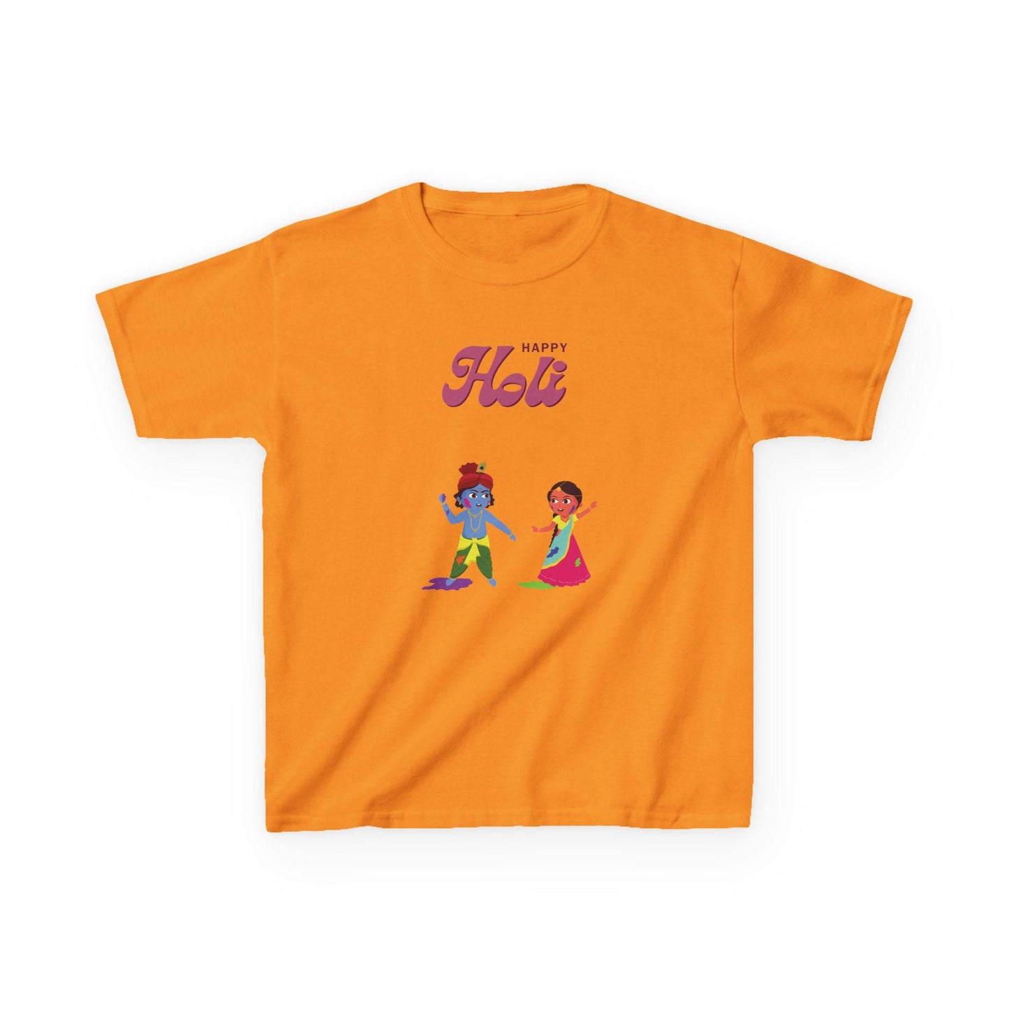Happy Holi kids tee | Holi festival children shirt, colorful powder play