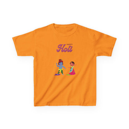 Happy Holi kids tee | Holi festival children shirt, colorful powder play