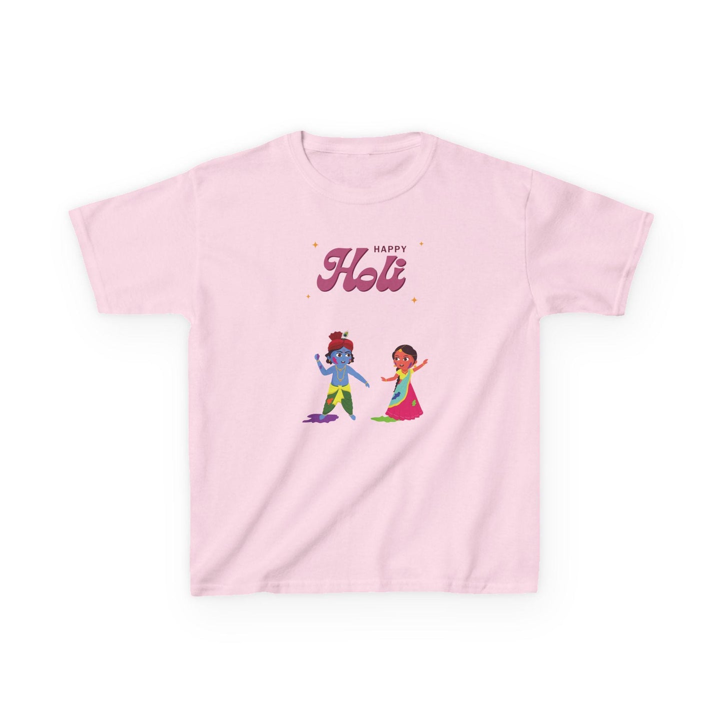 Happy Holi kids tee | Holi festival children shirt, colorful powder play