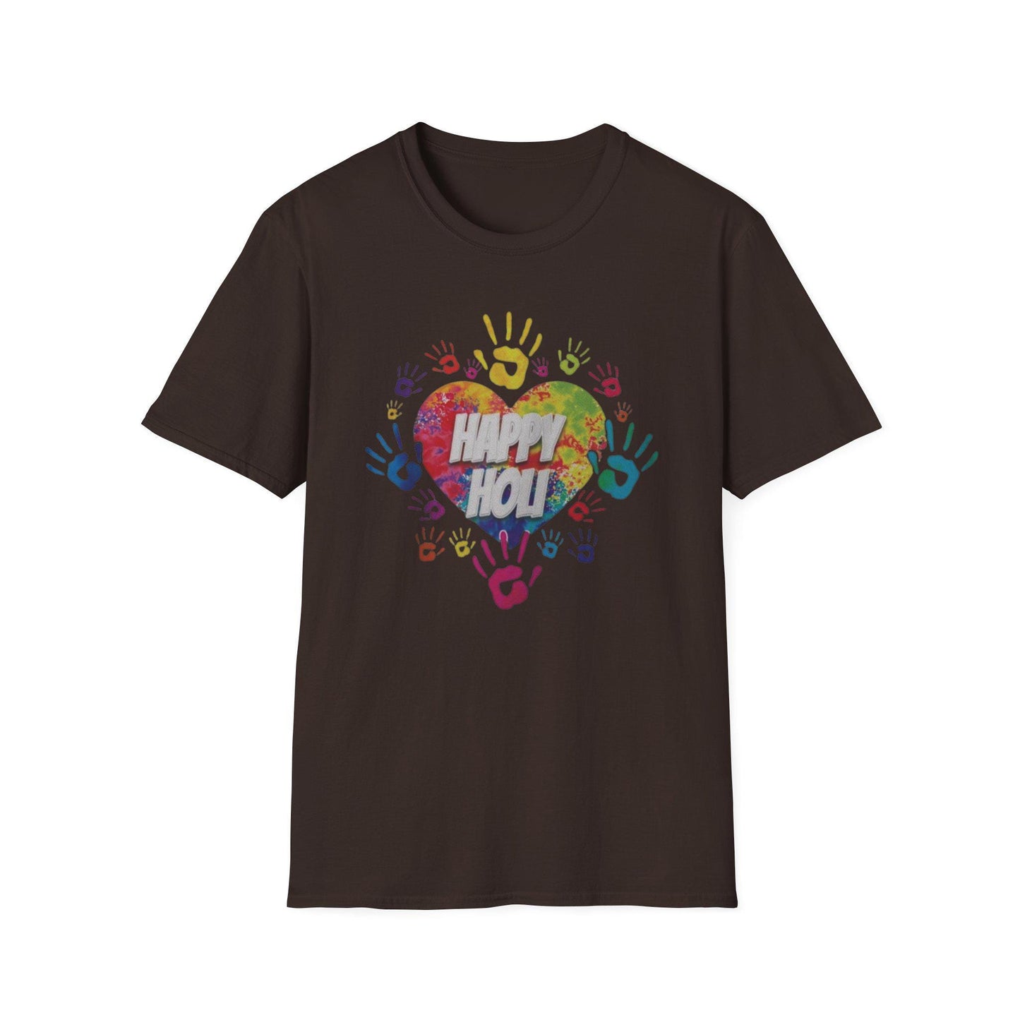 Happy You Heart, T-Shirt | Colorful Handprints, Positive Message