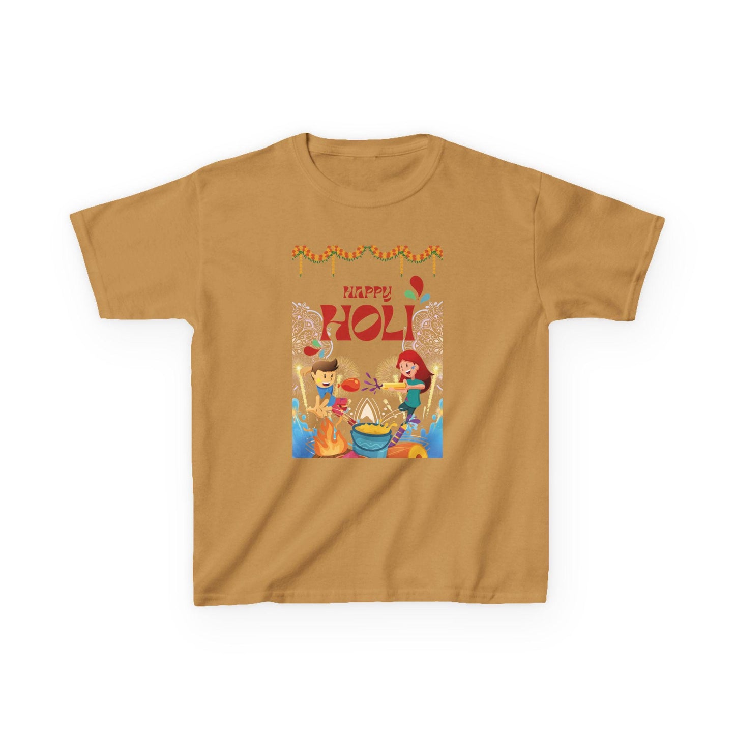 Happy Holi Kids T-Shirt | Holi Festival Colors Tee