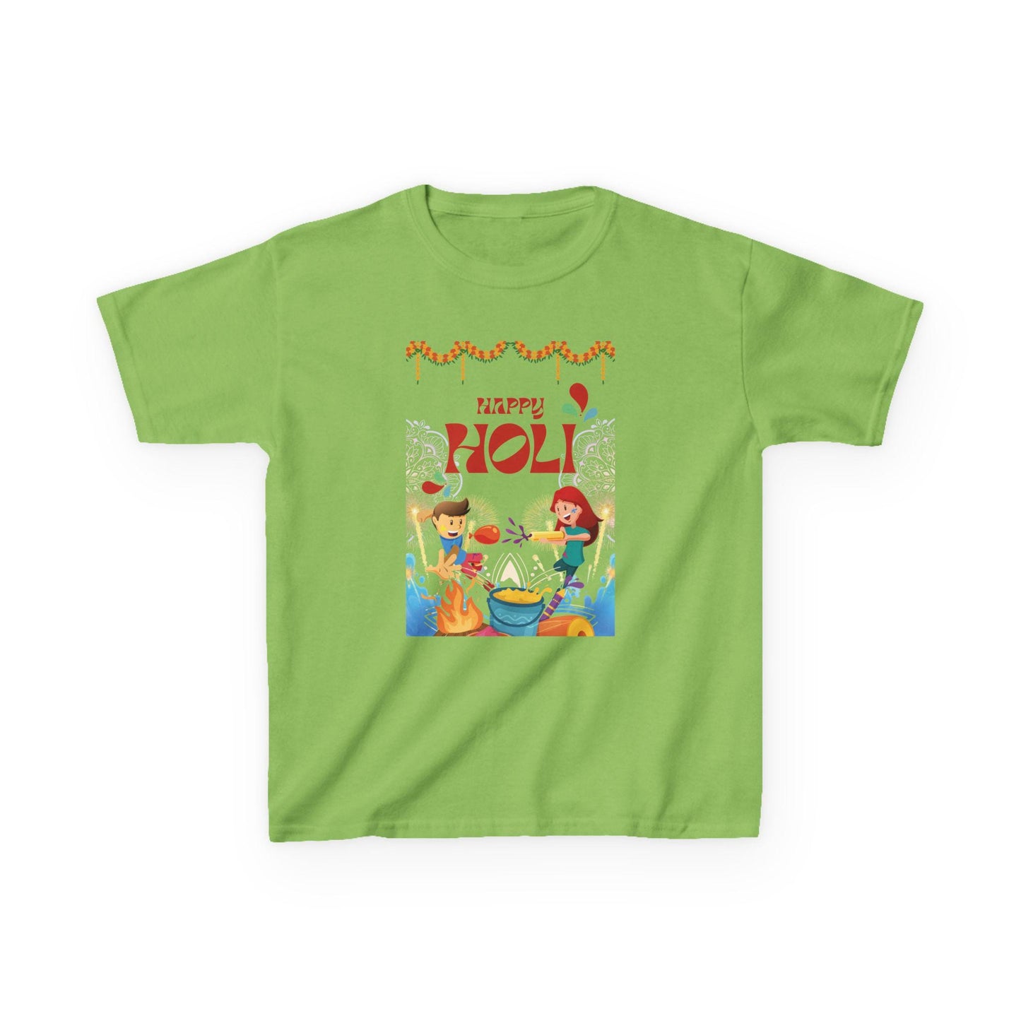 Happy Holi Kids T-Shirt | Holi Festival Colors Tee
