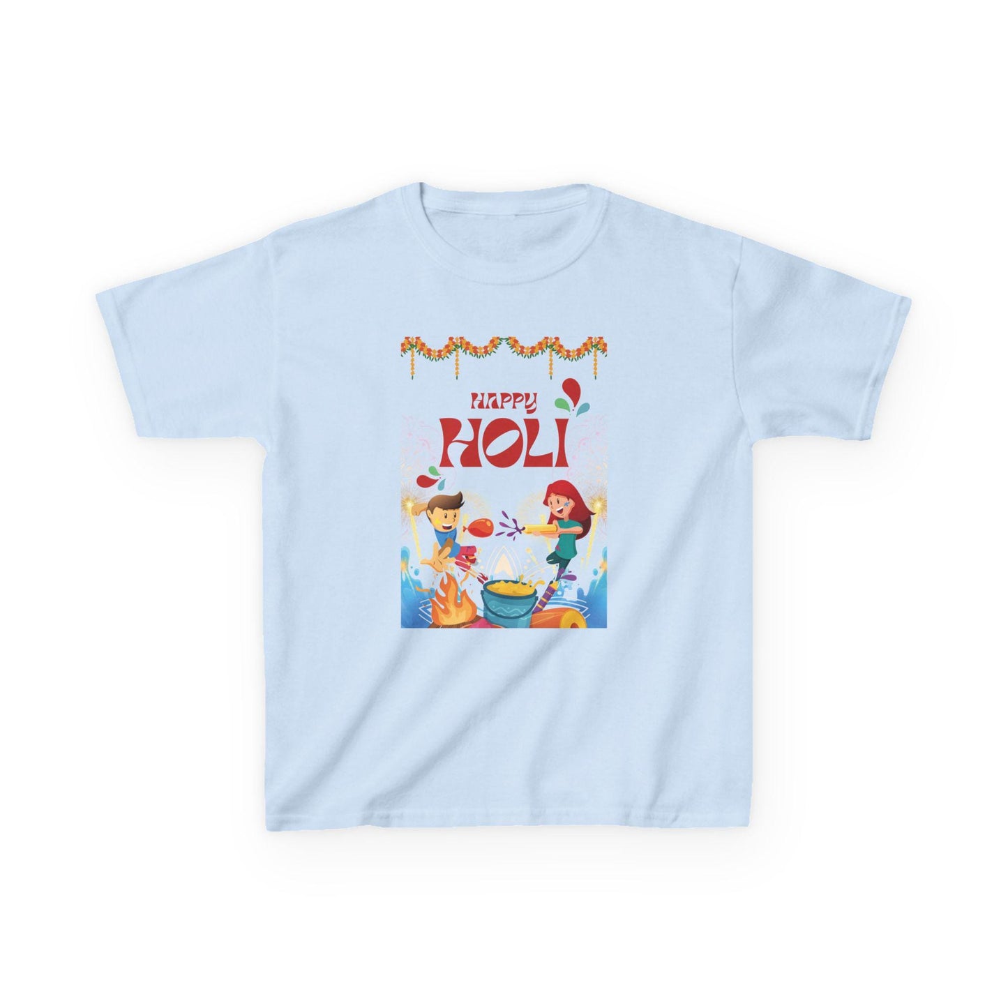 Happy Holi Kids T-Shirt | Holi Festival Colors Tee