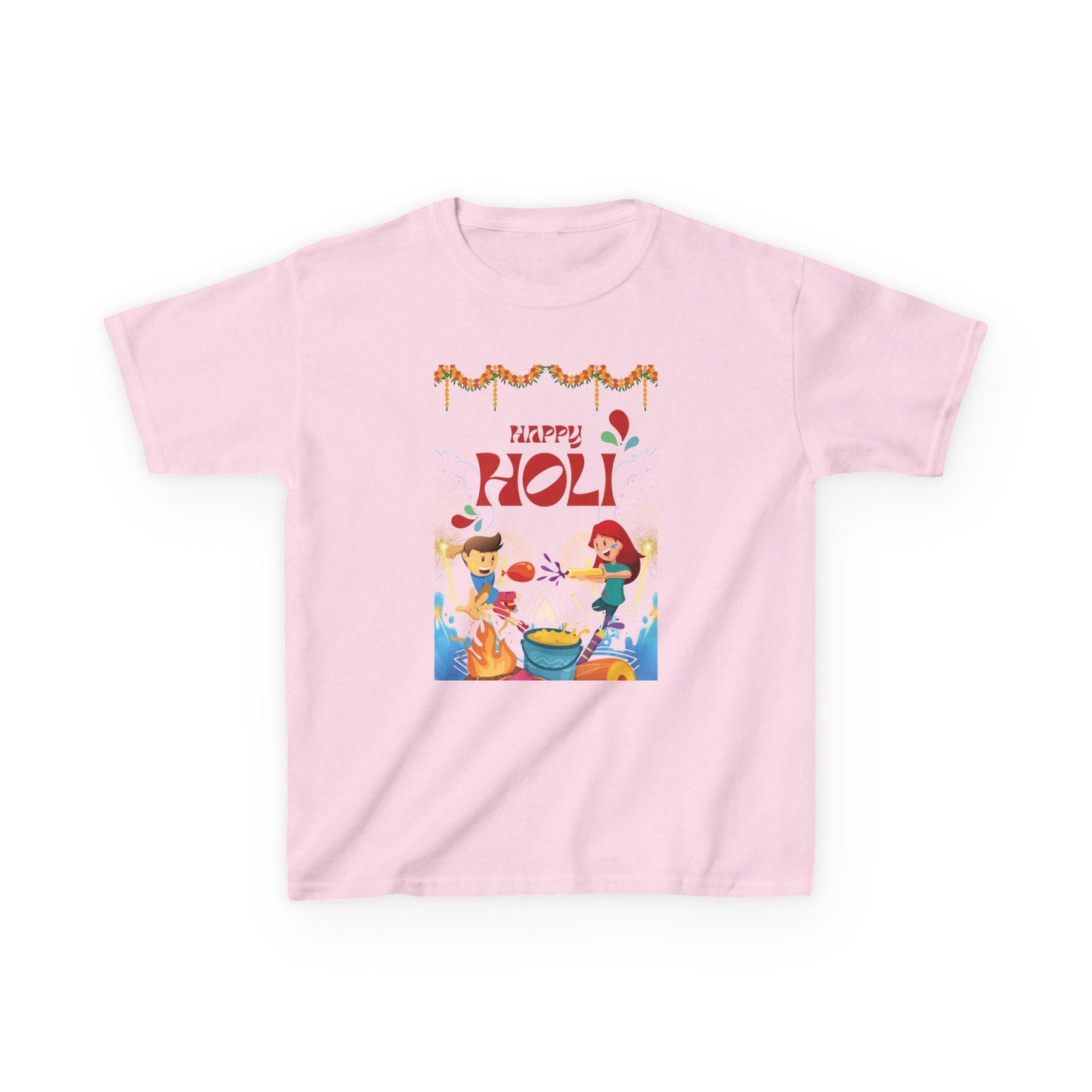 Happy Holi Kids T-Shirt | Holi Festival Colors Tee