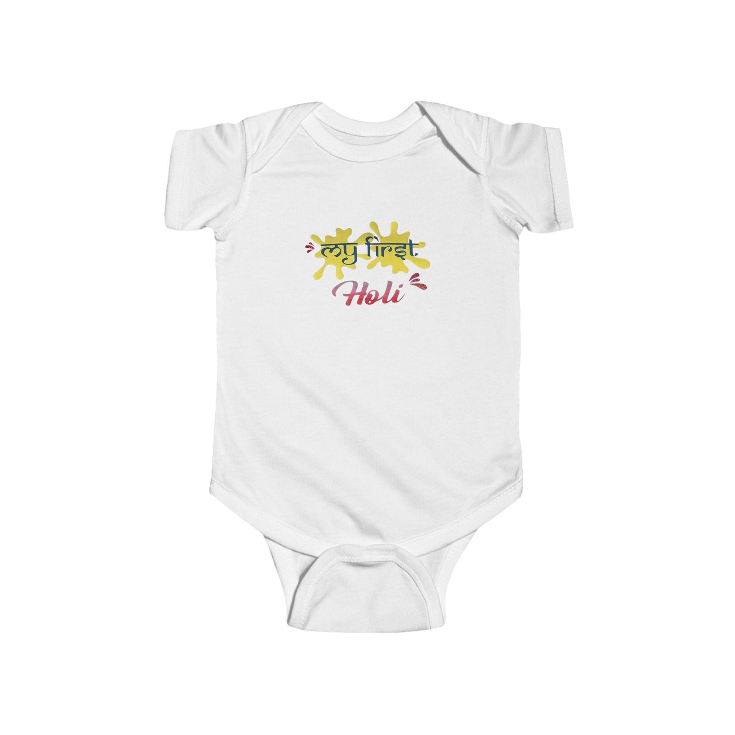 Holi Color Splash Bodysuit | Baby Holi Festival Colors