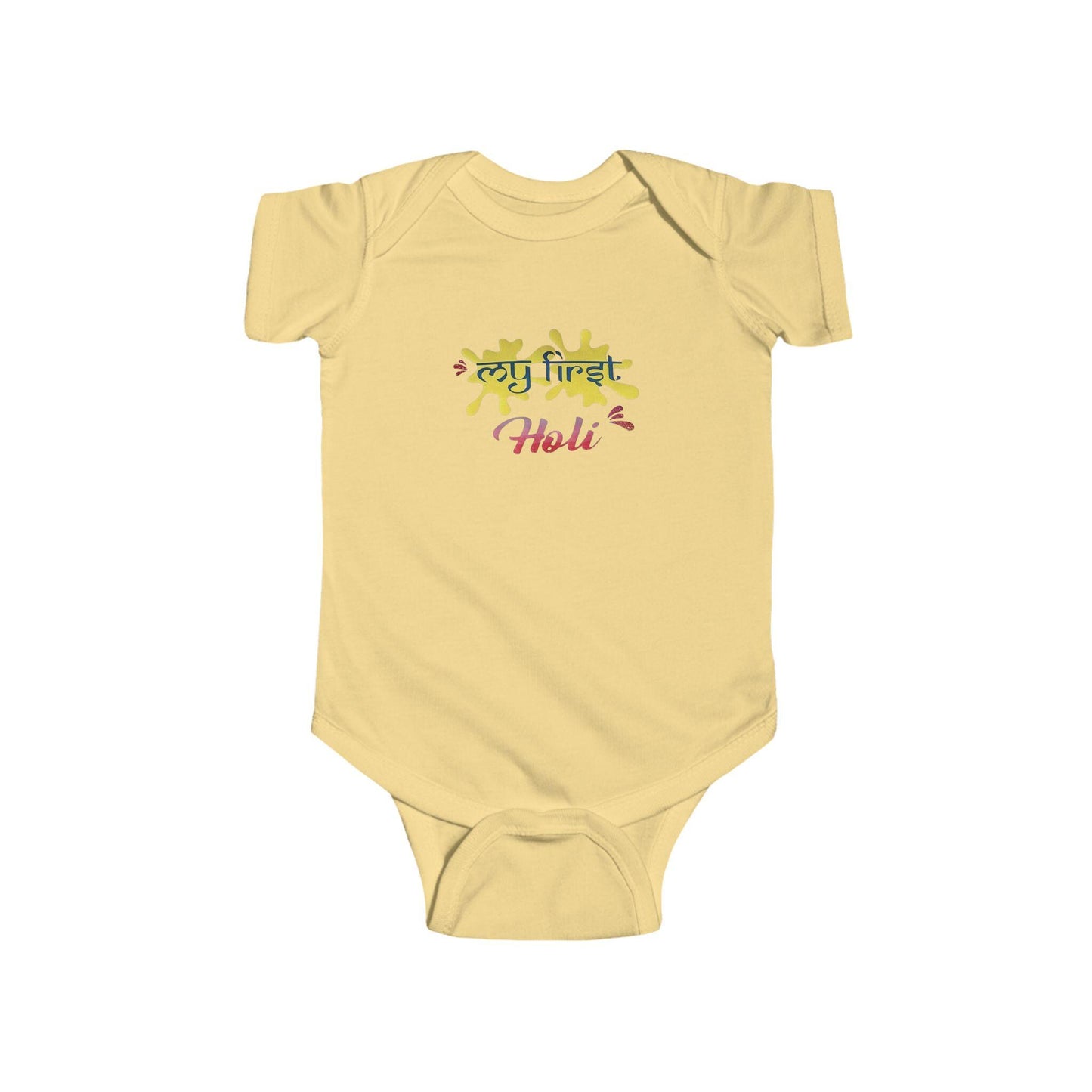 Holi Color Splash Bodysuit | Baby Holi Festival Colors