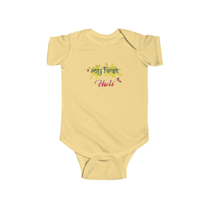 Holi Color Splash Bodysuit | Baby Holi Festival Colors