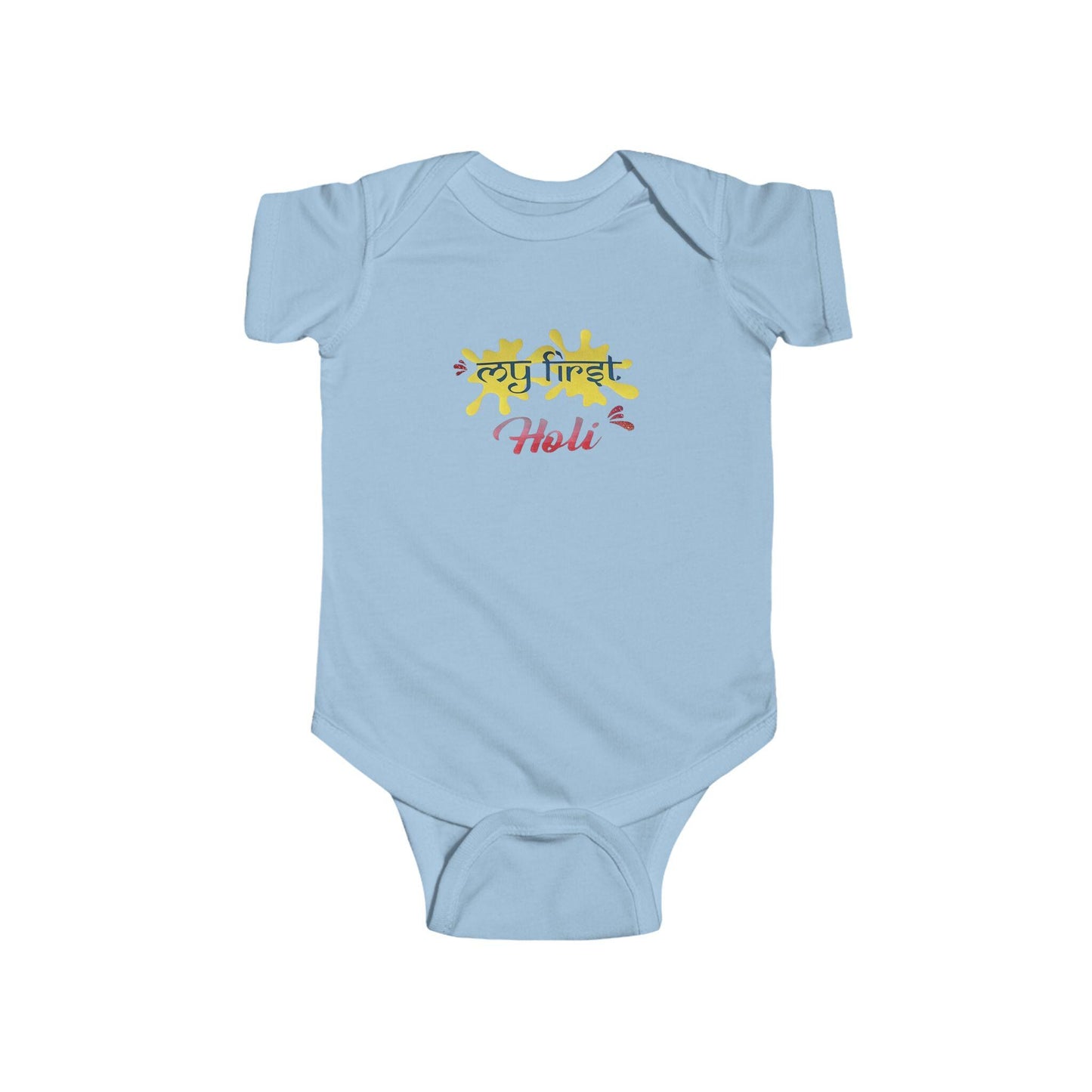 Holi Color Splash Bodysuit | Baby Holi Festival Colors