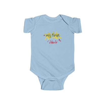 Holi Color Splash Bodysuit | Baby Holi Festival Colors