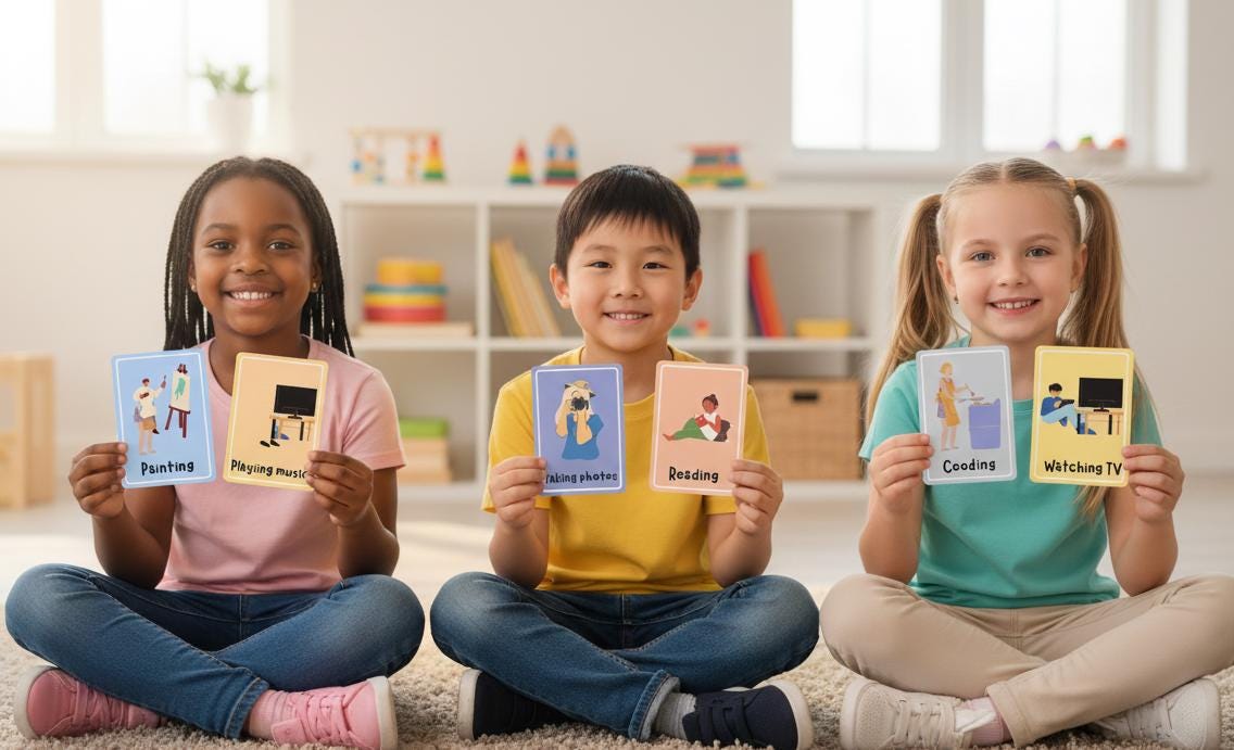 Action Verb Flashcards | Montessori Learning, Daily Activities (PDF Download)