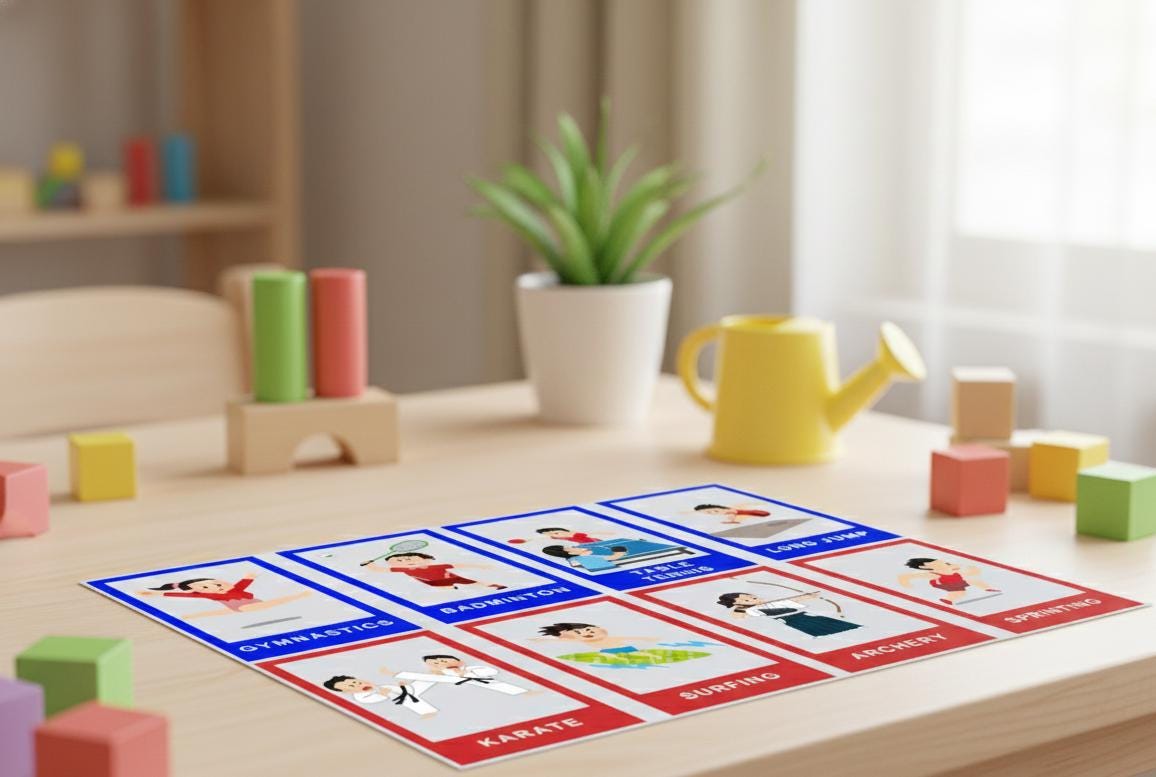 Daily Routine Flashcards, Visual Schedule, Montessori Activity Cards (Digital Download)