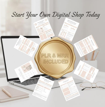 Digital Product Planner, Niche Discovery Workbook (PDF Download)