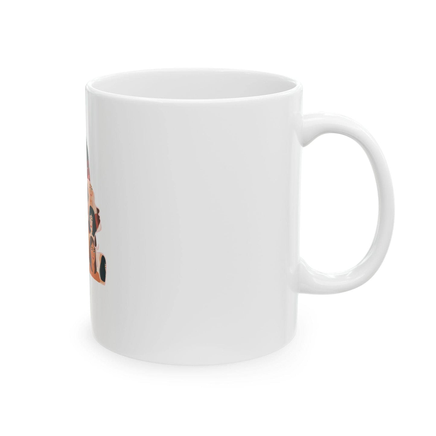 Diverse Women Illustration Mug | Ceramic Mug | International womens Day