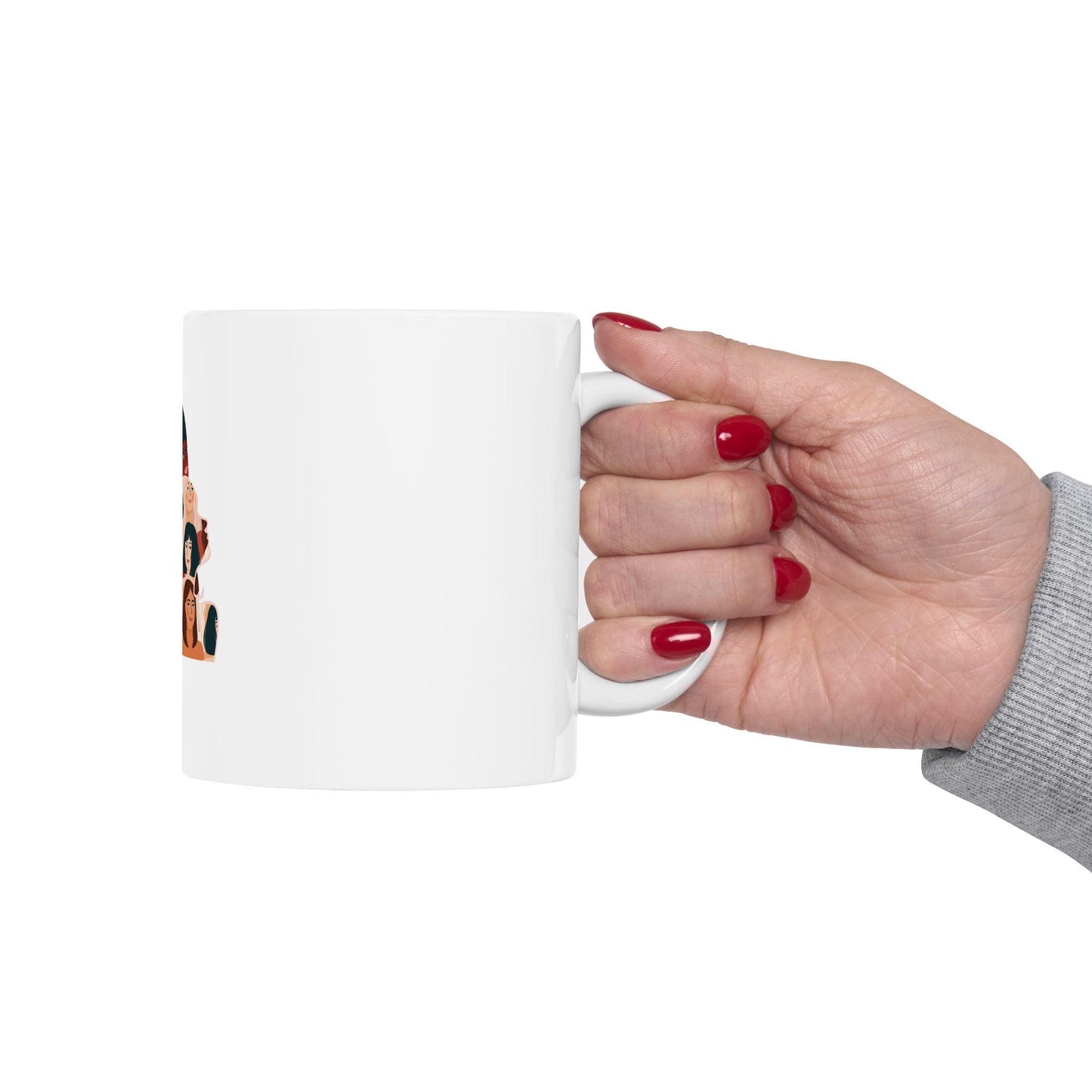 Diverse Women Illustration Mug | Ceramic Mug | International womens Day