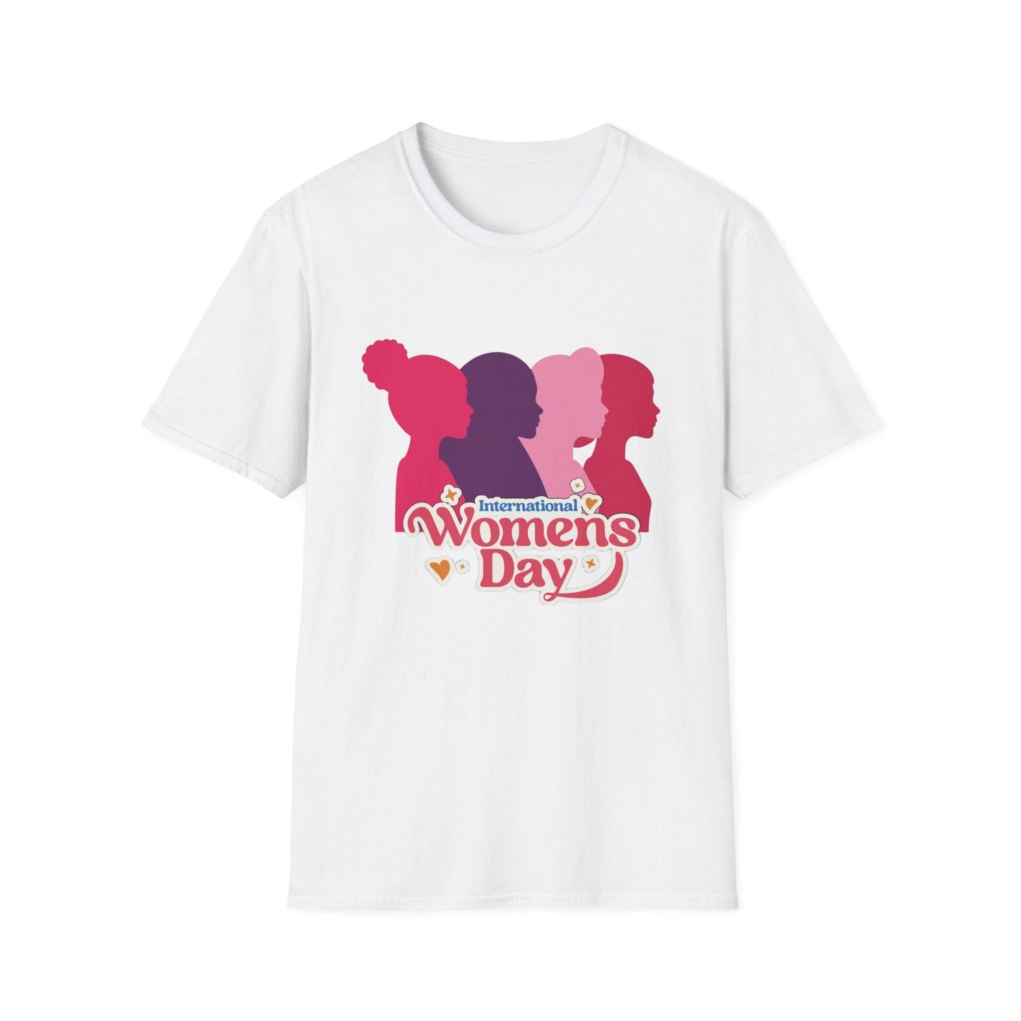 International women's day silhouettes t-shirt | feminist celebration tee