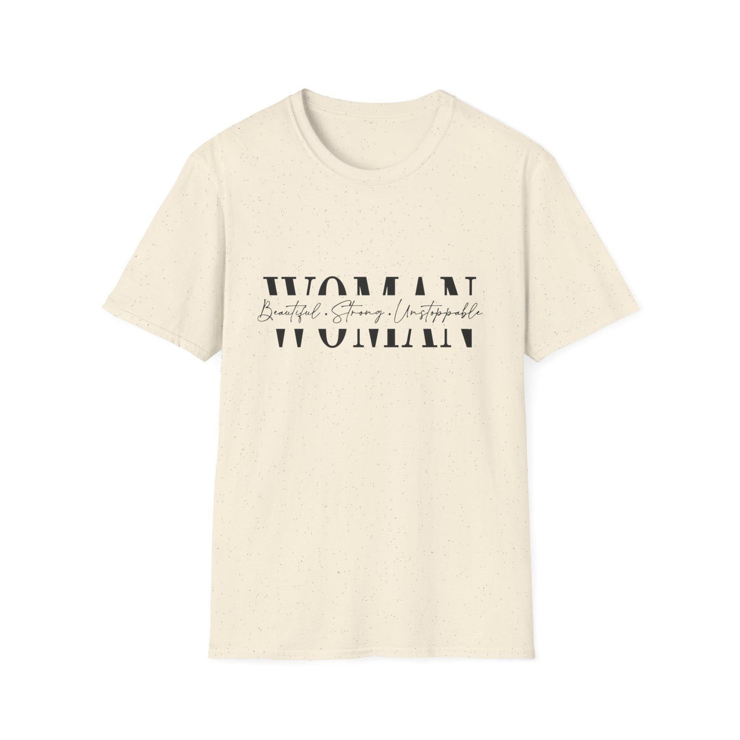 Woman typography t-shirt | feminine script graphic tee