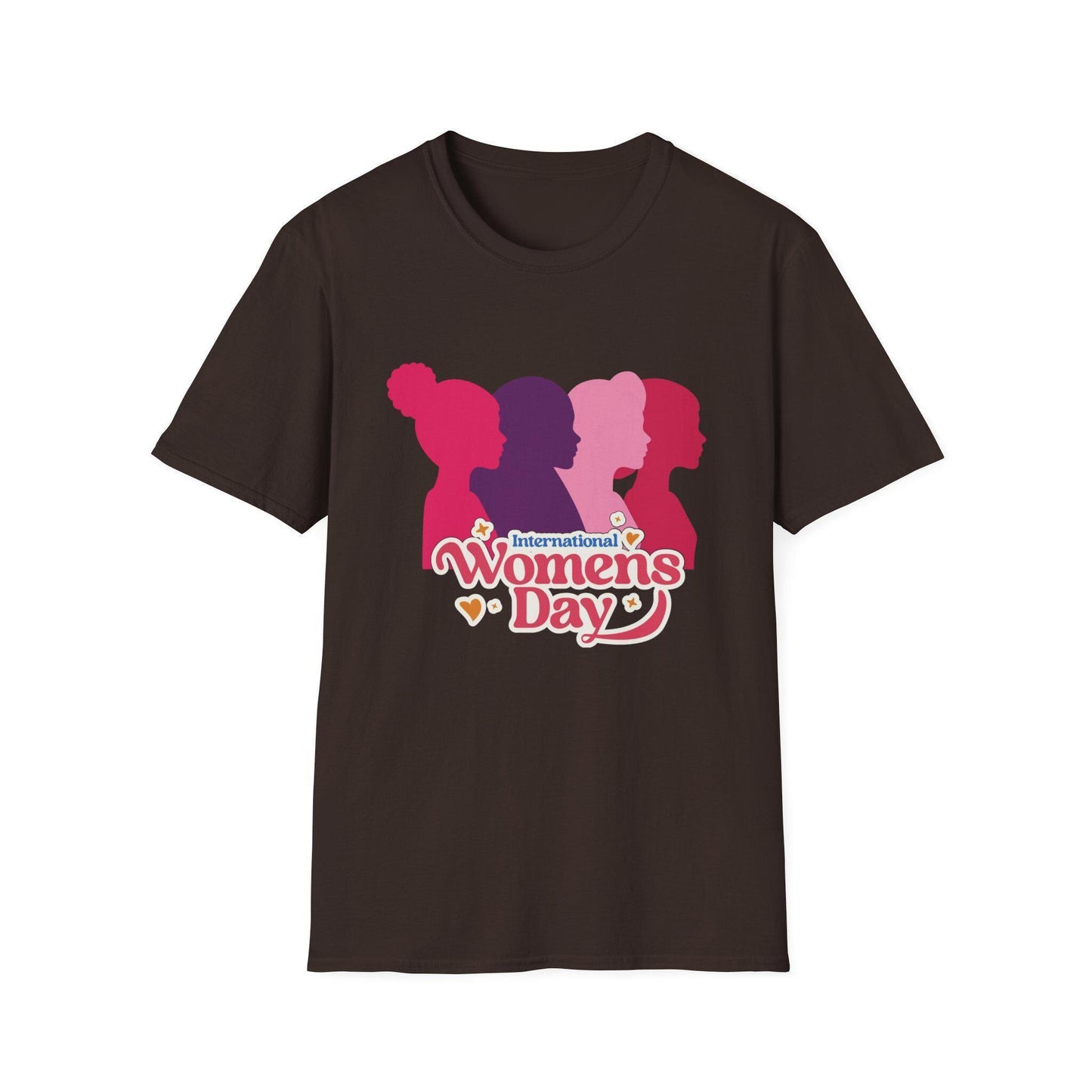 International women's day silhouettes t-shirt | feminist celebration tee