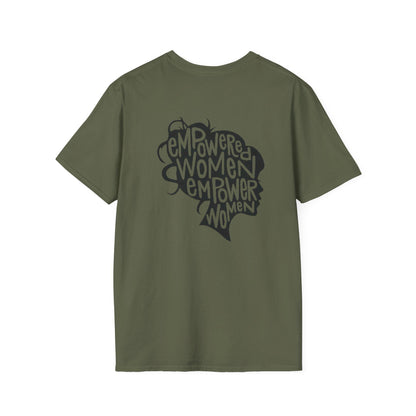Empowered women empower women t-shirt | feminist typography tee